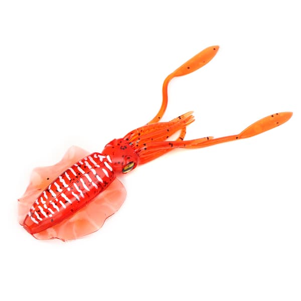 Blød blæksprutte simuleret agn 15g lysende UV PVC til kunstig fiskeri blød agn