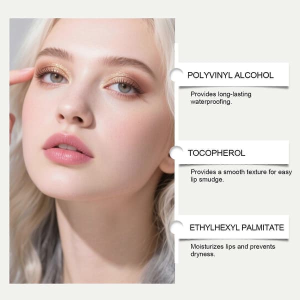 Zephoco Varm Ros peel-off läppglans: Återfuktande, närande och kladdfri.
