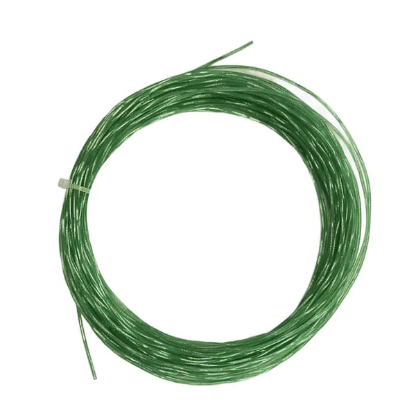Tennisracketsträng 12,2m 1,30mm Titan Nylon Hög Elasticitet Ersättning Grön