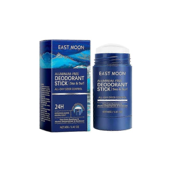 Antiperspirant og deodorantstift, langvarig svettekontroll, unisex, egnet for flere områder.