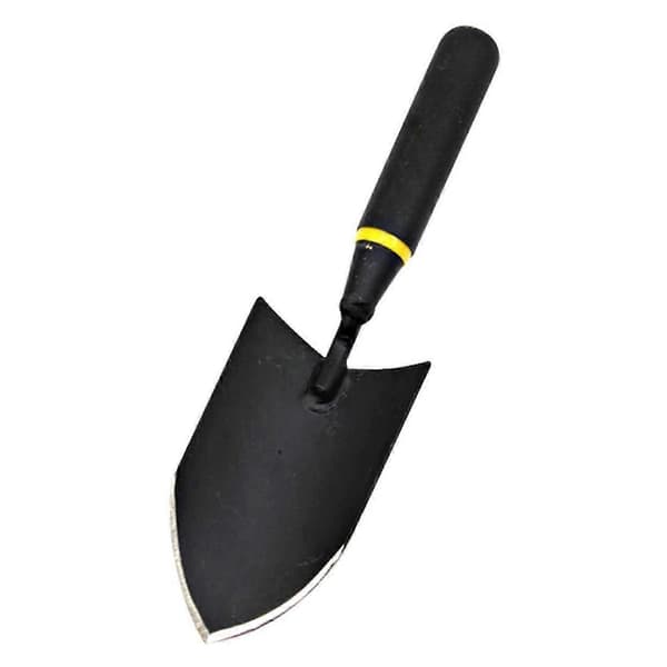 Liten svart handträdgårdsspade, säljs individuellt