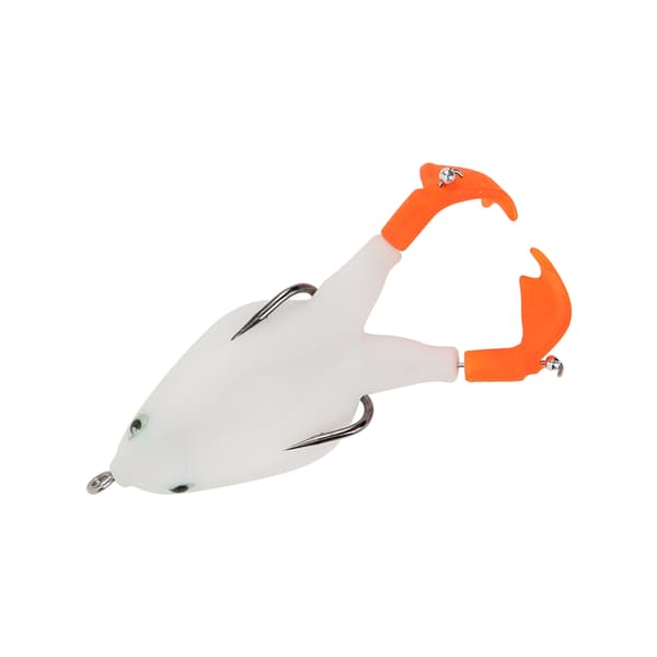 Frøfiskelokkemiddel med to propeller, fleksibel, holdbar PVC, simulation #7