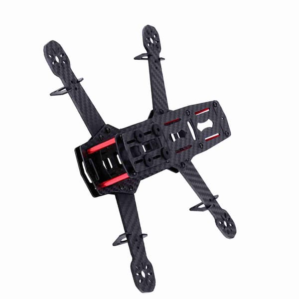 FPV Quadcopter Drone Ram Kit 250MM Kolfiber för QAV250 RC Tillbehör