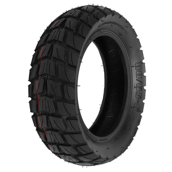Elscooter Ytterdäck 80/65-6 Förtjockat Gummi Halkfritt Terräng