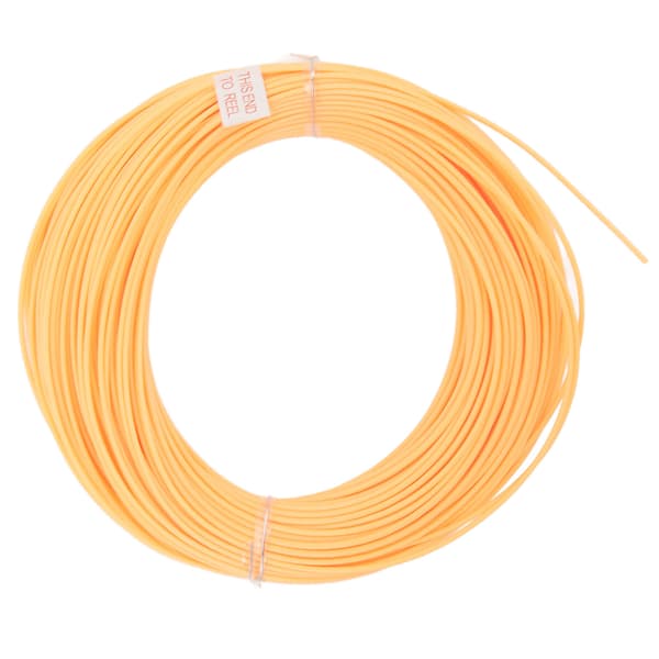 Perhosiima 30,5M 100FT Oranssi Kelluva PVC-pinnoitettu Nylon Kalastustarvikkeet