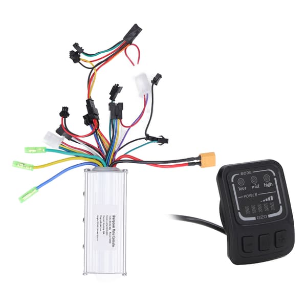 36V 48V 500W Elcykelmotorstyrenhet med Displaypanel G20 Scooter Tillbehörssats