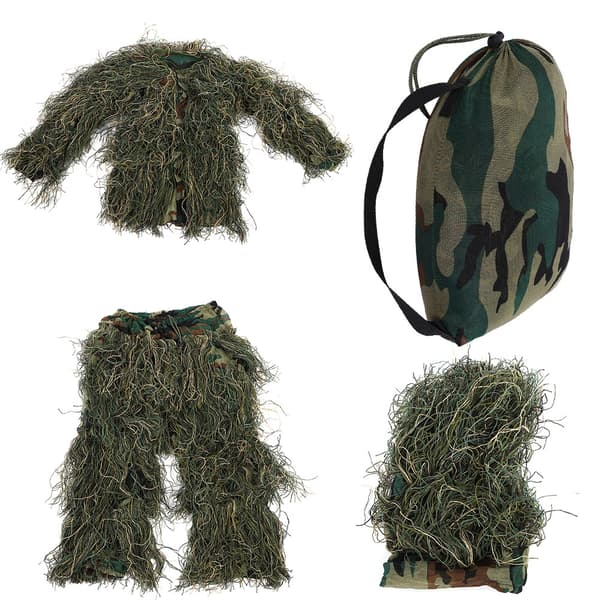 Kamouflagekostym för barn, pojke/flicka, stridskläder, jaktuniform