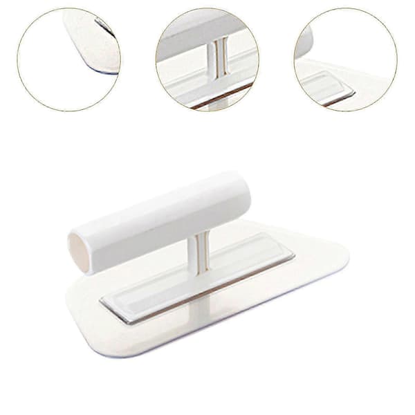 Polygonal PP sparkel med ergonomisk håndtak, egnet for pussing og polering.