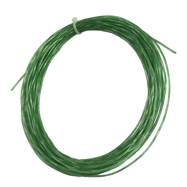 Tennisracketsträng 12,2m 1,30mm Titan Nylon Hög Elasticitet Ersättning Grön