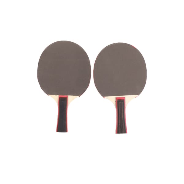 Bordtennisbat sæt med 2 balsa bat, 2 ABS bolde og professionel bæretaske