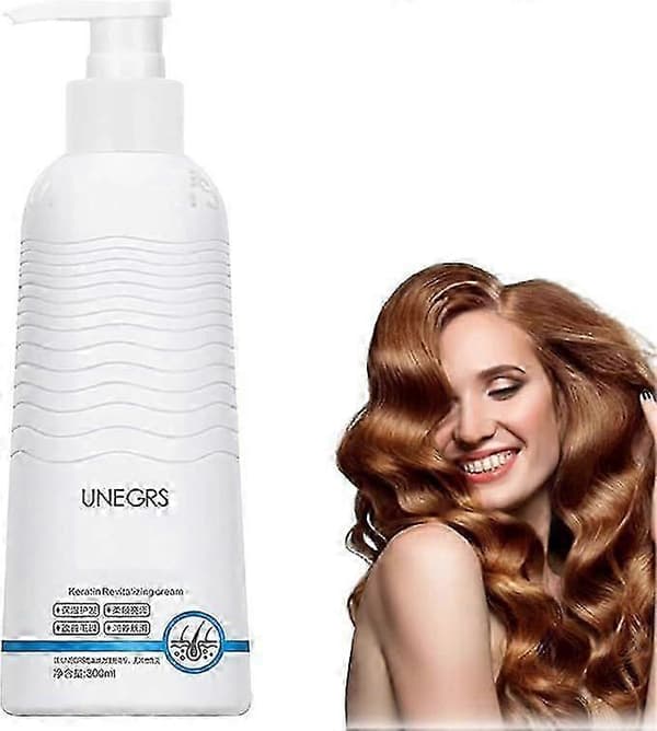Consolidateh Keratin Revitalizing Cream, Leave-In Glattende Behandling for Kvinner