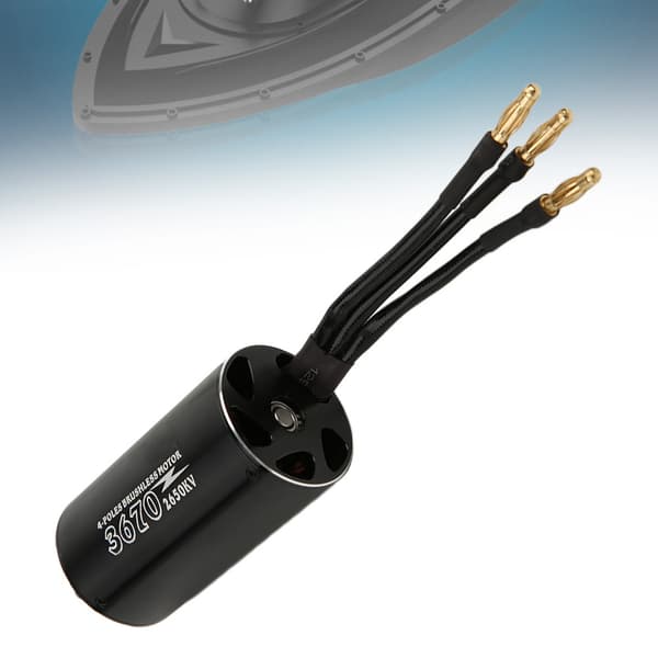 3670 2650KV børsteløs motor til RC-båd SURPASS HOBBY 5,0 mm aksel RC-tilbehør