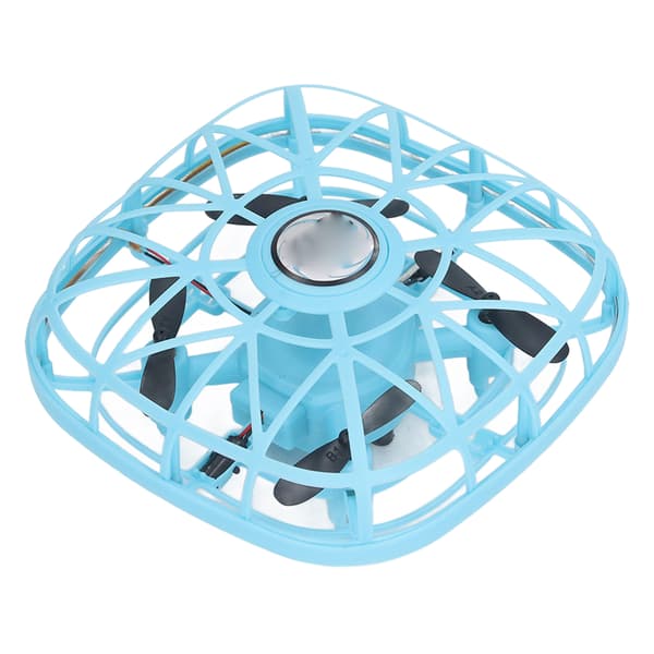 Fjernstyret drone med lys, gestussensor, quadcopter automatisk svævefunktion til indendørs og udendørs brug - gave