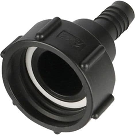 60 mm IBC-tankslangadapter, grovgänga till 38 mm import, för trädgårdsslang - ventiladapter, slangkopplingsverktyg