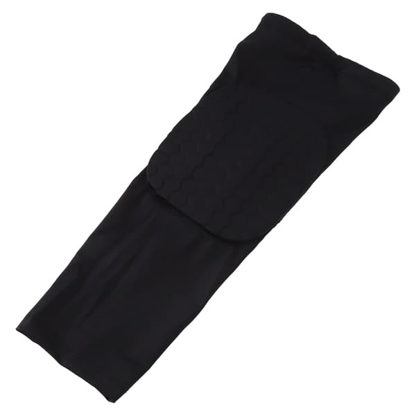 Svart Mjuk Flexibel Polyester Ergonomisk Bärbar Kompressionsknästöd M