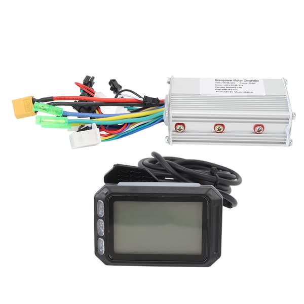 48 60V 350W Borstlös Motorstyrenhet med LCD-panel S600 för Elcykel Scooter