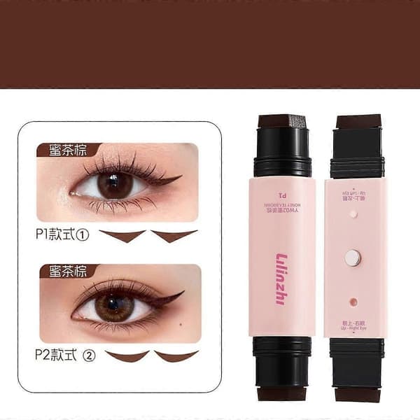 Eyeliner Stamp Pen, Langvarig Vanntett Flytende Eyeliner, Øyesminke, Egnet For Fester, Reiser