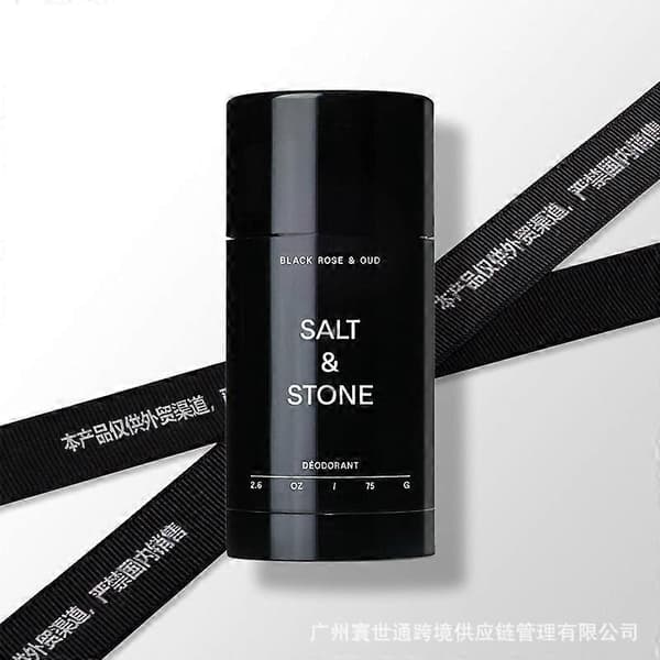 Salt Stone Unisex Black Oud ExtraStrength Aluminiumfri Deodorant 50ML