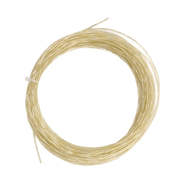 Erstatning Beige 12,2m 1,30mm Titan Nylon Elastisk Tennisracketstreng