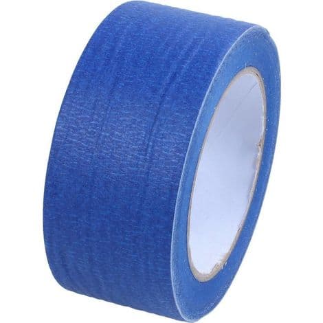 50m x 50mm bred blå 3D-printer maskeringstape for malingsbed