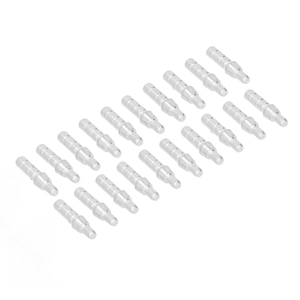 20 stycken stiftbussningar för pilskaft, 4,2 mm innerdiameter, hållbar aluminiumlegering