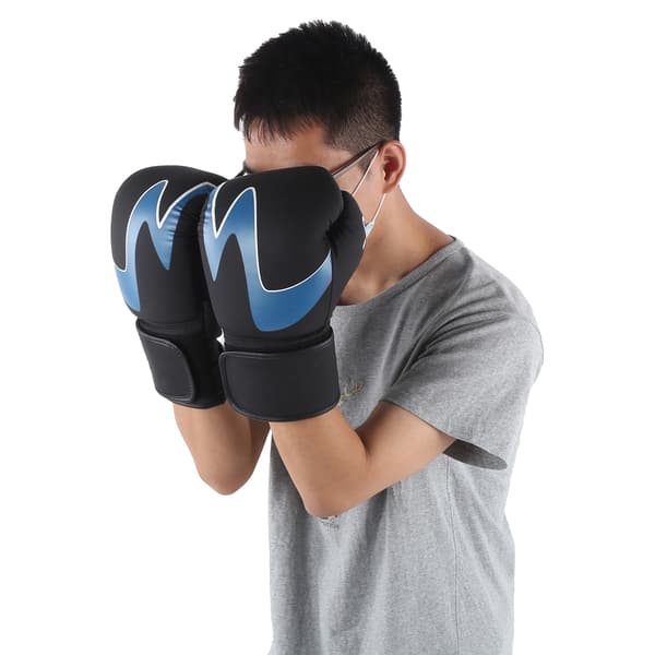 12oz boksehansker for menn og kvinner Muay Thai kamptrening med ventilasjon og demping