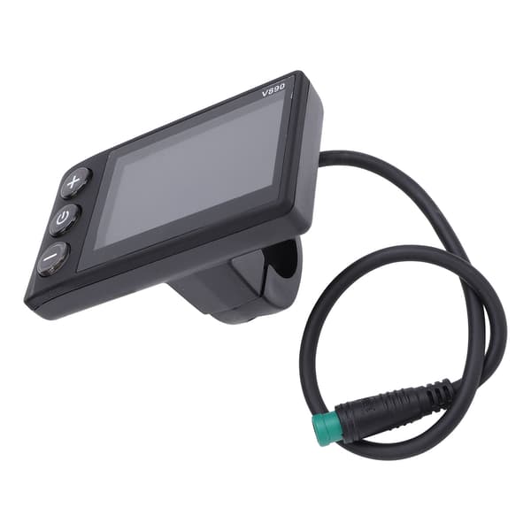 Multifunktionelt vandafvisende LCD-panel til elcykler, 22,2 mm, 24V, 36V, 48V, 60V
