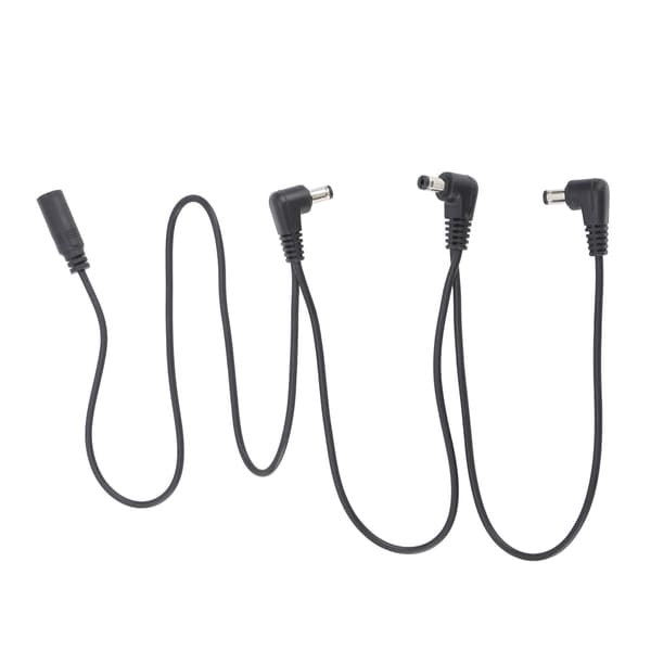 1-til-3 Guitarpedal Strømkabel med Støjisolering, Kobberkerne, PVC-belægning