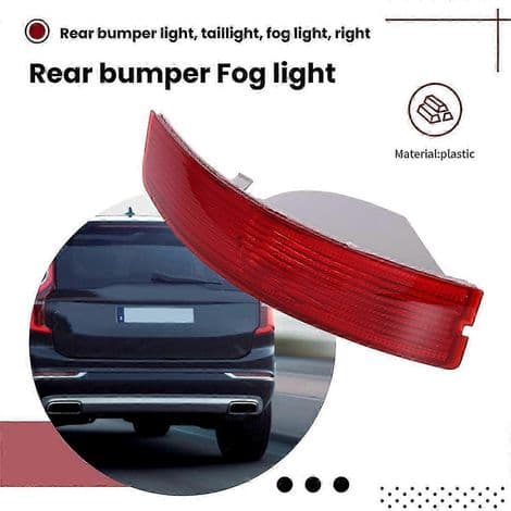 Bakre stötfångarljus för Volvo XC90 2007-2014, bakre reflex, dimljus, glödlampfri version 0701