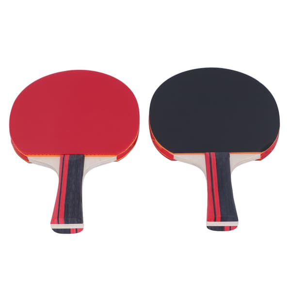 Professionellt bordtennisracketset med 3 bollar och högelastiskt halkfritt greppskydd