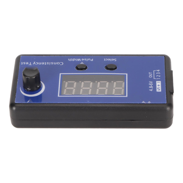 Digital RC Servo- og ESC-tester, konsistent ABS, praktisk for bil, fly, helikopter, båt