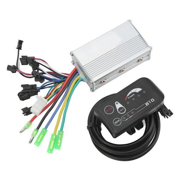 Elcykel Motor Controller Kit 48V 250W 350W med LED Panel 810