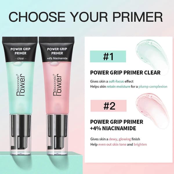 ibcccndc Hydrerende Makeup Primer 24ml, Ansigtsmakeup Base, Poreminimerende Fugtgivende Gel