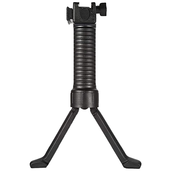 Bipod med vertikalt handtag och utfällbara ben för paintballskytte
