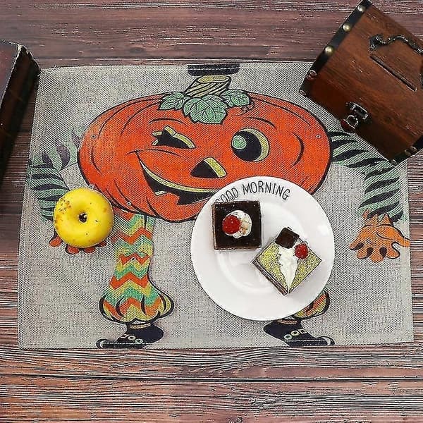 2 stk Halloween bordbrikke