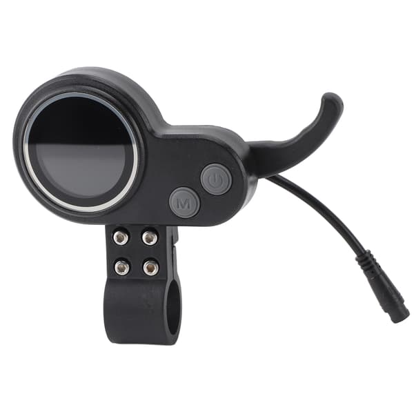 Färgglad LCD-display för elscooter 36-60V 6-stifts vattentät ABS-panel