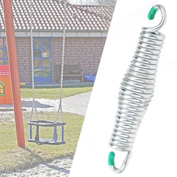 Robust förlängningsfjäder i stål med 160 kg kapacitet för hängmatta/hängstol