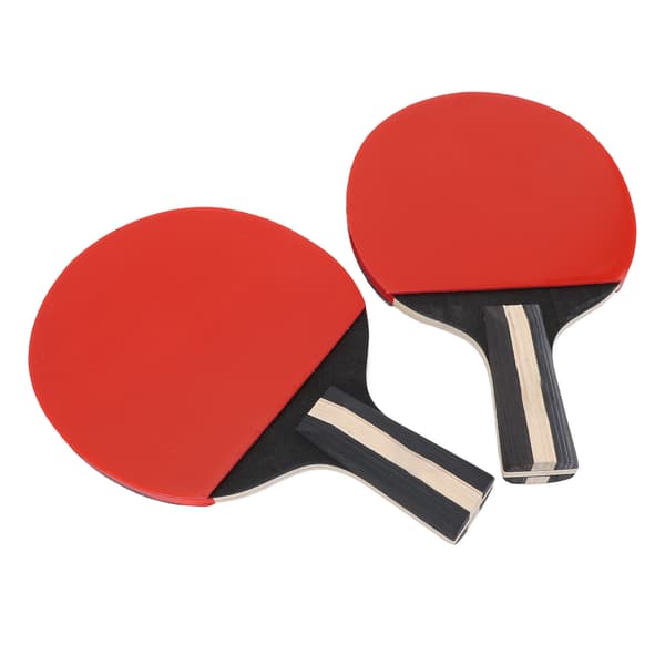 Professionelt bordtennisbat-sæt med 2 bat, 3 bolde og opbevaringstaske