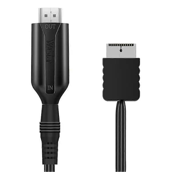 for Playstation 2 PS2 til HDMI-kompatibel adapterkabel HD RCA AV Audio Video x1