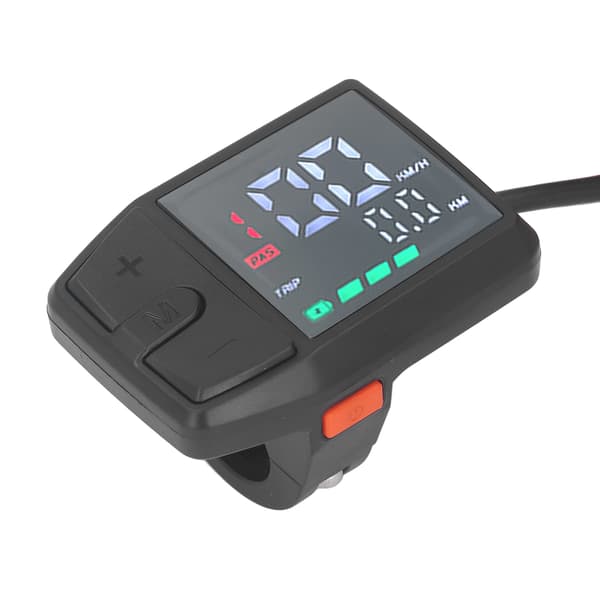 Vandtæt Multifunktionel LCD-skærm til BAFANG BBS01 BBS02 BBSHD Elcykel Kontrolpanel