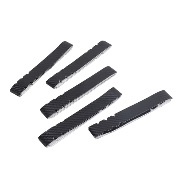 5 st Pickleball Paddle Edge Protector PU-tejp 21 mm tandad för böjda kanter