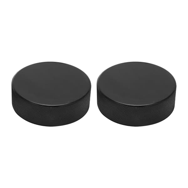 Offisiell størrelse solid gummi ishockeypuck for trening og øvelse BH-25