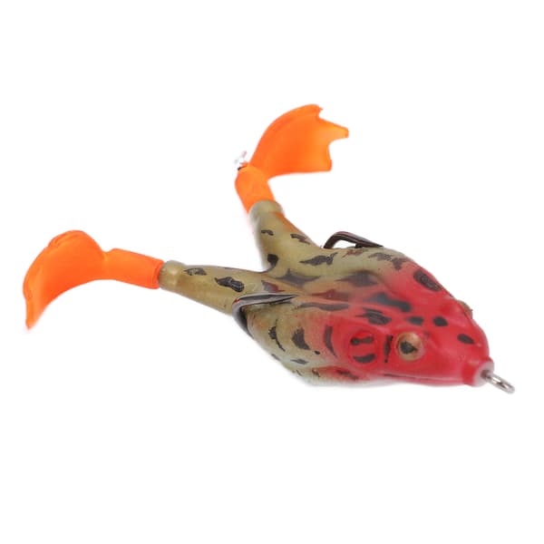 Thunder Frog Baits Flytande Drag med Två Propellrar för Abborrfiske, Ormhuvudfisk, Lax, PVC, 9.5cm