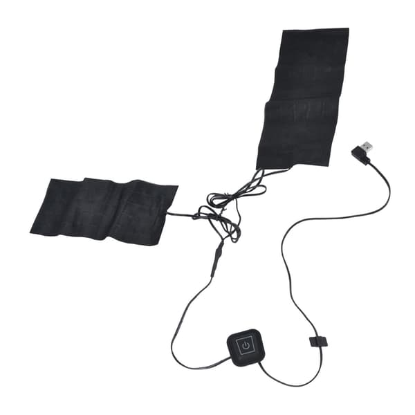 2-in-1 USB 5V sähköinen lämmitystyyny niskalle ja ristiselälle, kangaslämmitysliivi