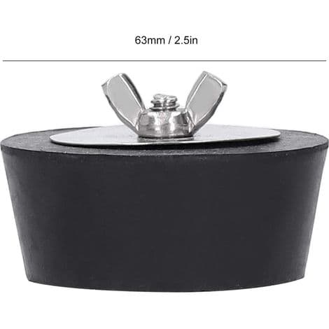 Vinterprop, gummi poolforlænger til 63 mm poolrør vintertilbehør
