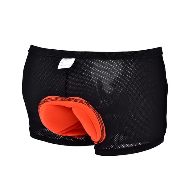 Unisex sykkelshorts med 3D-polstring for utendørssykling (XL)