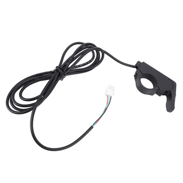 Universell tommelgass for sykler med SM-kontakt, hastighetskontroll, 1,5 m kabel, 22 mm styre