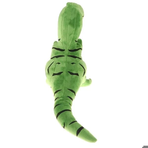3D plysj dinosaur for barn - grønn, 50 cm