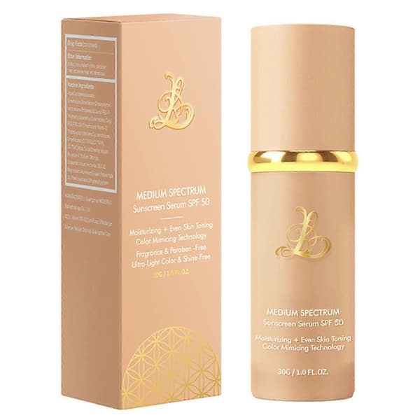 4-i-1 färgskiftande foundation, SPF 50+, medium nyans