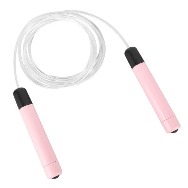 Lett Ergonomisk RGB LED Hoppetau for Barn og Voksne - Rosa